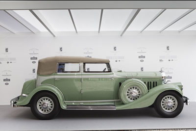 Pierce-Arrow 1242 Convertible Sedan Le Baron 1933, Arnold Kawiath, DE